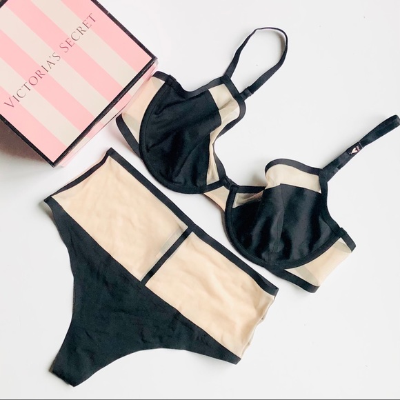 Victoria's Secret Other - 34DD/SMALL Victoria’s Secret black lingerie set